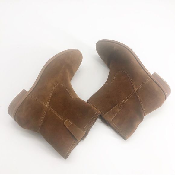 Rebecca Minkoff Chasidy Suede Ankle Boots Sz 8 - Picture 6 of 7